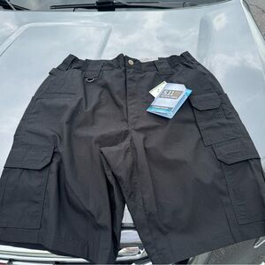 New with Tags, Men’s 5.11 Tactical Taclite Pro Shorts 11”, Size 34, Black